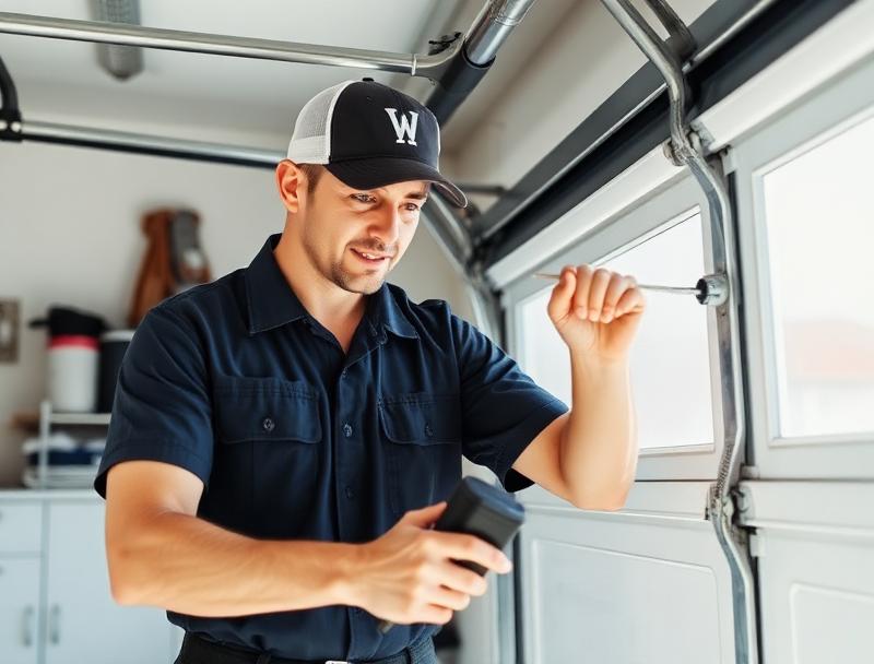 Garage door maintenance and safety inspection service